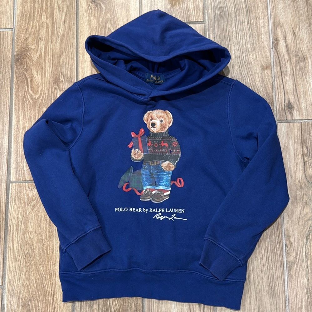 AUTHENTIC ICONIC Ralph Lauren Polo Bear Hoodie